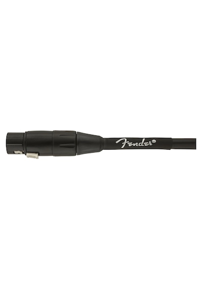 Fender Professional Series Microphone Cable 3 Metre - Black Mikro