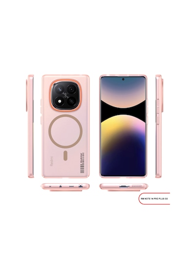 Redmi Note 14 Pro Plus 5g Magsafe Uyumlu Mat Sert Klein Kılıf Çöl
