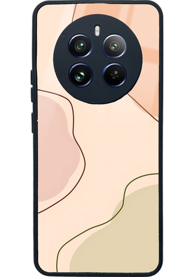 Oppo Realme 12 Nude Colors Tasarımlı Glossy Telefon Kılıfı Çok Renkli