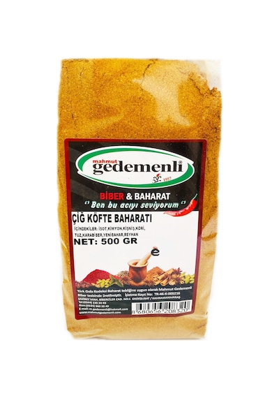 Gedemenli Çiğ Köfte Baharatı 500 G