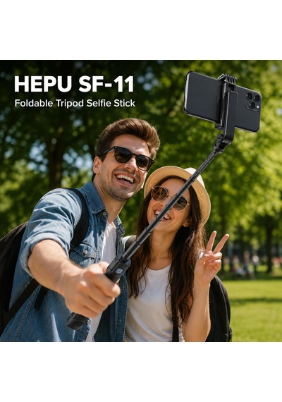 Lexroo Sf-11 Bluetooth Kumandalı Uzatılabilir Selfie Stick Tripod Kablosuz Çekim Destekli