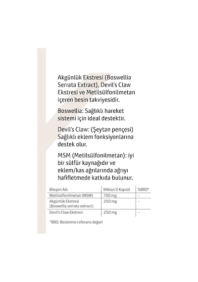 Live Yourself Boswellia Devil's Claw Msm