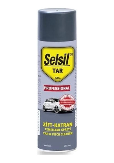 Selsil Zift Katran Temizleyici Sprey 500 Ml Çok Renkli