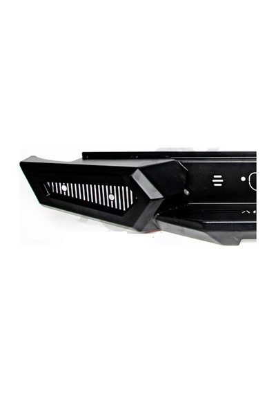 Off Road Arka Demir Tampon Mat Siyah AQM-M20