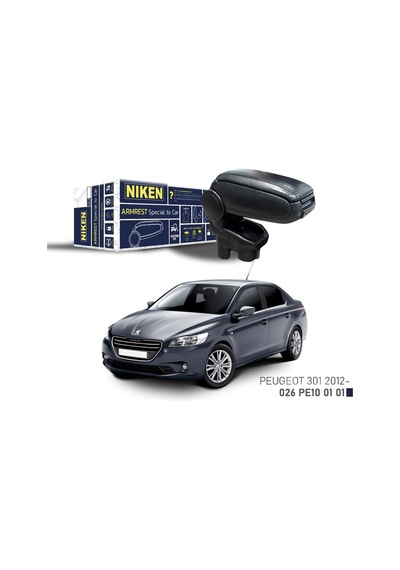 Niken Peugeot 301 2012- Araca Özel Kol Dayama Siyah