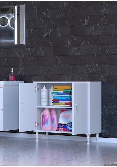 Eliusta Arden 70 Cm Beyaz 2 Bölmeli Banyo Düzenleyici Dolap 1 Raflı Çok Amaçlı Mutfak Dolabı 70x75x32,5 Cm Beyaz Eliusta Arden 70 Cm Beyaz 2 Bölmeli Banyo Düzenleyici Dolap 1 Raflı Çok Amaçlı Mutfak Dolabı 70x75x32,5 Cm Beyaz