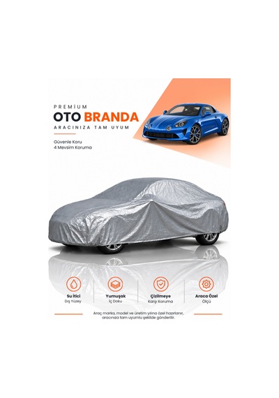Alpine A110 2017-2026 Coupe Uyumlu Araba Brandası Oto Branda Araba Örtüsü Araç Çadırı