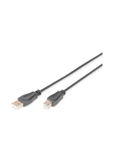Assmann Ak-300105-030-s Usb 2.0 Bağlantı Kablosu, Tip A - B Erkek/erkek, 3, 0 M, Usb 2.0 Uyumlu Standart