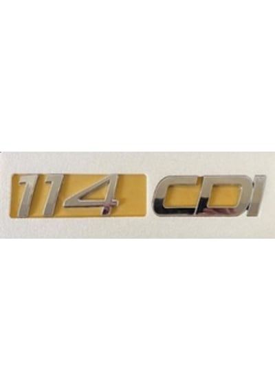 Mercedes Uyumlu Yazı 114 Cdı