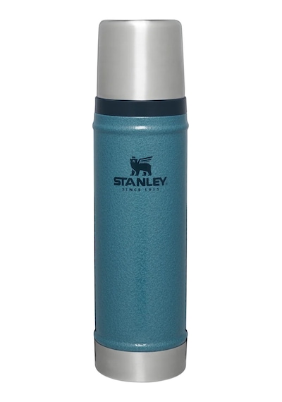 Stanley Klasik Vakumlu Paslanmaz Çelik Termos 0,60 Lt 20 Oz - Hammertone Lake Mavi
