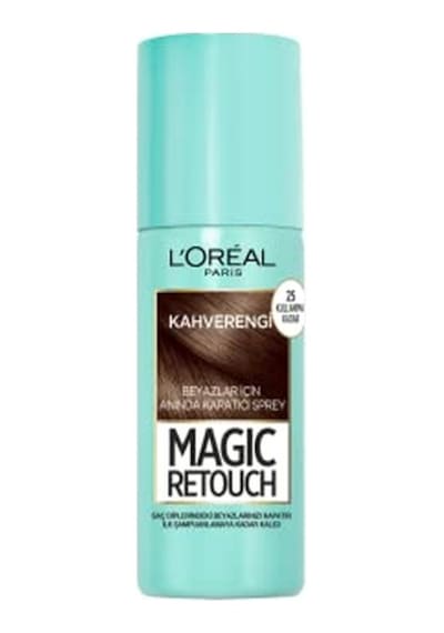 L'oreal Paris Magic Retouch Beyaz Dipleri Kapatıcı Sprey 75 Ml - Kahverengi 00