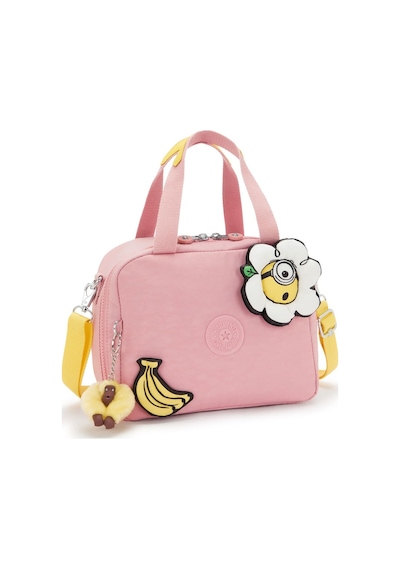 Kipling Miyor Print Minions Large Beslenme Çantası Pink Daisy Kı89241mı Çok Renkli