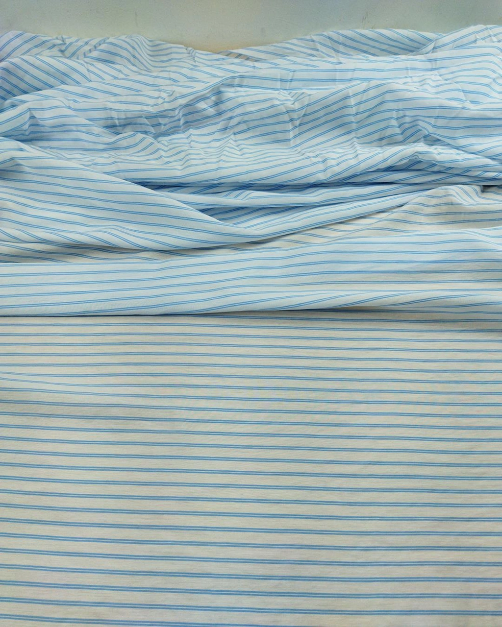 Vizkon Sentetik İnce Dokuma Mavi Beyaz Enine Çizgili En 140 Cm X Boy 150 Cm -3968