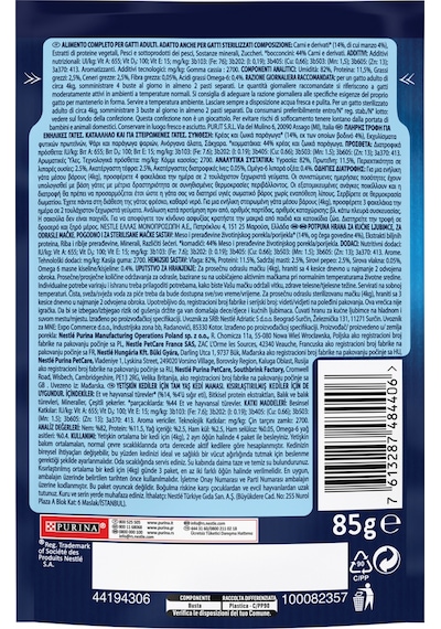 Purina Felix Sığır Etli Yetişkin Kedi Maması 26 x 85 G