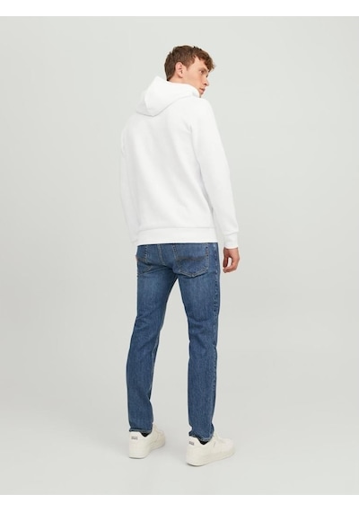 Jack & Jones Jjecorp Logo Sweat Hood Play Noos Beyaz 001