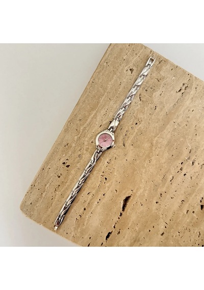 Norel Silver Pembe Saat