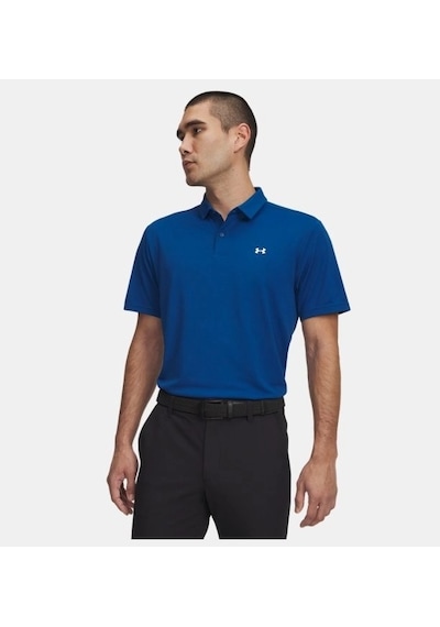Under Armour Ua T2g Pique Erkek Polo T-shirt 6012303-426 Mavi