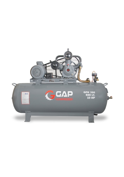 Gap Kompresör 500 Lt 3 Kafa 12 Bar 10 Hp Pistonlu Hava Kompresörü