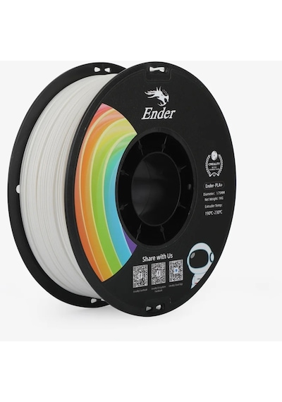 Creality Ender Pla+ Filament Beyaz 1.75 Mm 1 Kg