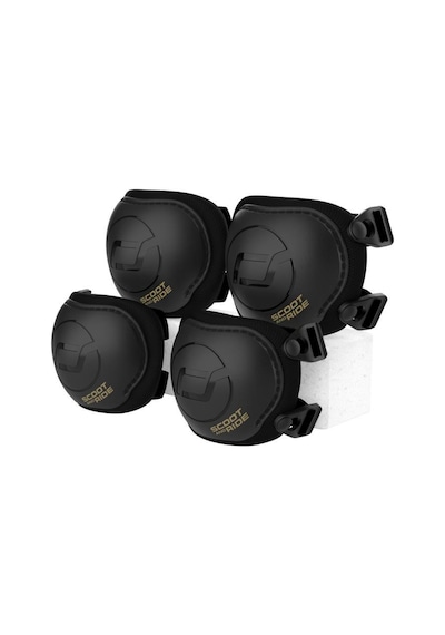 Scoot And Ride S-m Dizlik Ve Dirseklik Scooter Koruyucu Set Black&gold 230926-00164