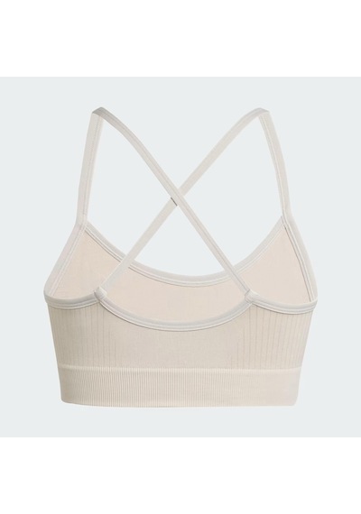 Adidas Workout Essentials Hafif Destekli Kadın Büstiyer C-adıjx3897b30a00 Bej