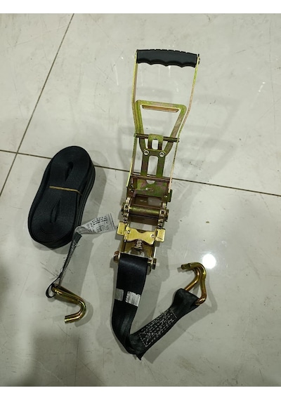 Avrupa Spanzet 10 Metre Cırcırlı 5 Ton Yük Bağlama Kayışı Diğer
