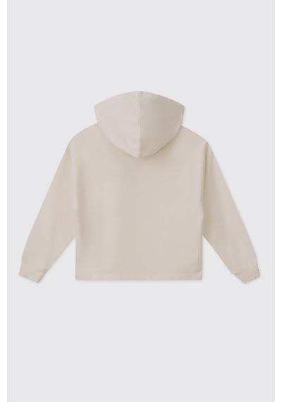 Panço Kız Çocuk Ekru-mint Sweatshirt 2521gk08070