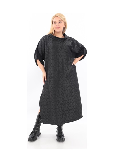 Zedd Plus 22679 Elbise Siyah