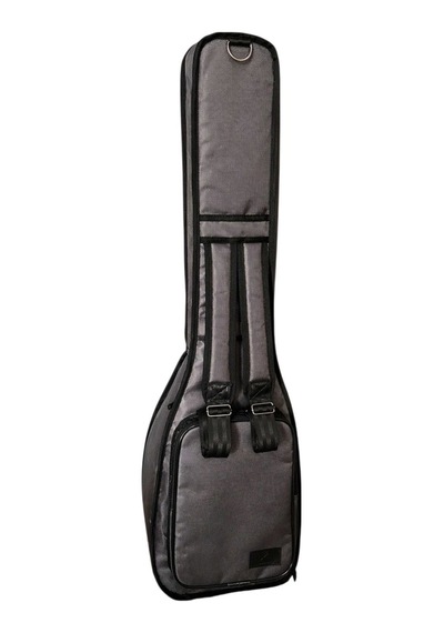 Bağlama Çantası 1900 Denye Gri Su Geçirmez Pedli Soft Case Kısa Sap Saz Kılıfı