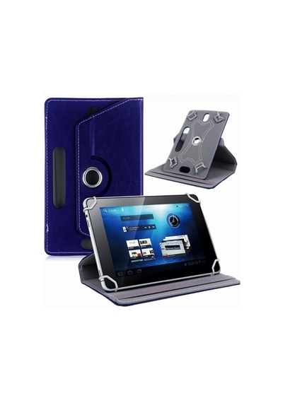 Tcl 9081x Tab 10s Wifi 10.1 Inch Uyumlu Deri Tablet Kılıf Sıtandlı 360 Dönebilen Kapaklı Kılıf