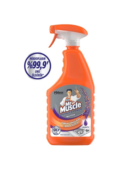 Mr. Muscle Advancad Power Banyo ve Lavanta Kokulu Mutfak Temizleyici Set 2 x 750 ML