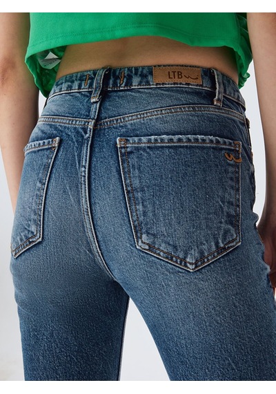 Ltb Ronna Yüksek Bel Dar Paça Pantolon