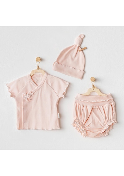 Andywawa Kız Bebek Takim 3 Pcs Set Basic Ac25899 SOMON