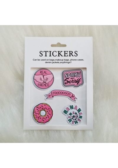 Donut Sticker Yapışkanlı