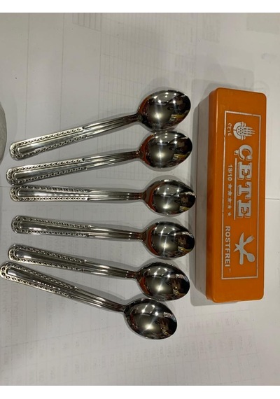 Çelik Yemek Kaşığı 12 Adet