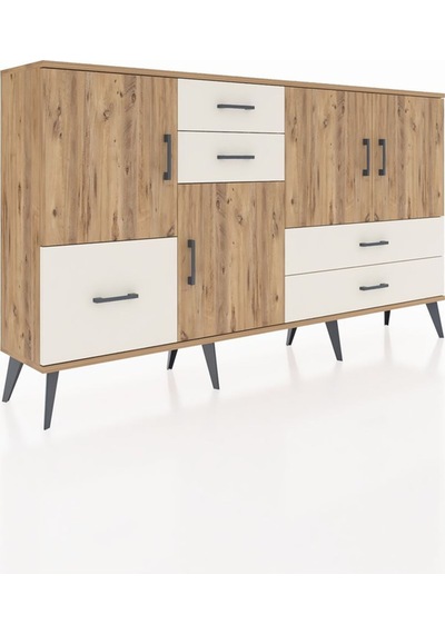 Arges Konsol 4 Raflı 5 Çekmeceli 4 Kapaklı 176x30x99 Çam-çam/aytaşı Atlas Çam/aytası - Atlas Çam Arges Konsol 4 Raflı 5 Çekmeceli 4 Kapaklı 176x30x99 Çam-çam/aytaşı Atlas Çam/aytası - Atlas Çam