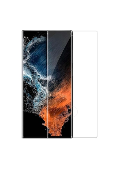 Samsung Uyumlu Galaxy S22 Ultra Nano Kırılmaz Cam Ekran Koruyucu Şeffaf