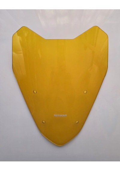 Motocam Altai F1 Max Ön Cam 2021-2026 Model 40cm Sarı Renkli 4mm