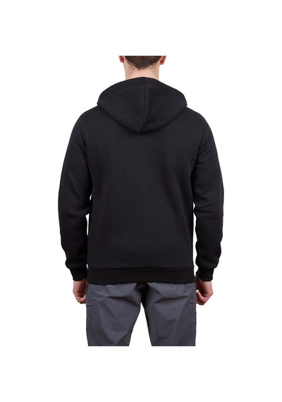 Alpinist Covert Tam Fermuarlı Erkek Sweatshirt Siyah