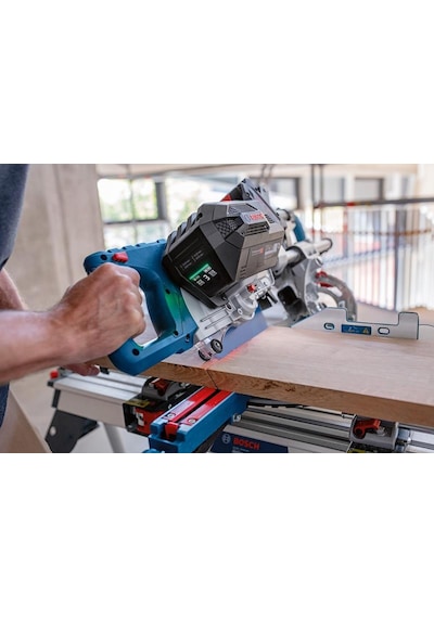 Bosch Gcm 18v-216 Dc 1x5,5 Ah Expert Akülü Gönye Kesme Makinesi