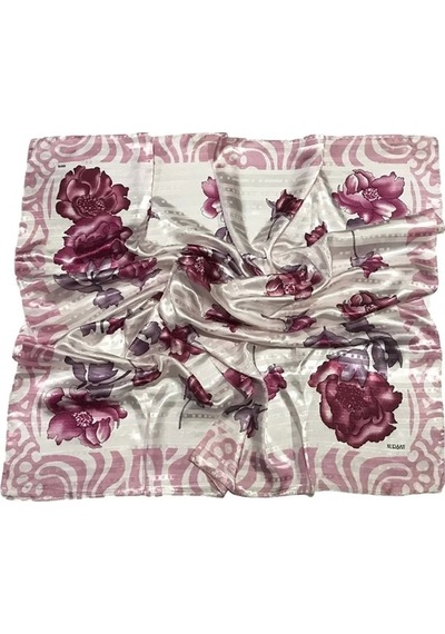 Yenisinial Nurşah Polyester Eşarp Desen 10 Pembe
