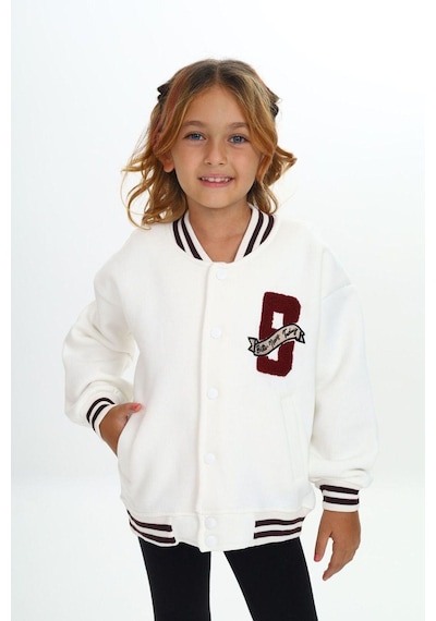 My Kids Wear Üç İplik Cepli Kolej Ceketler Bebe Mavi
