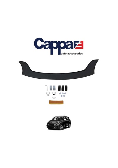 Cappafe Fiat 500L Kaput Koruyucu Rüzgarlık Akrilik Abs 2015-›