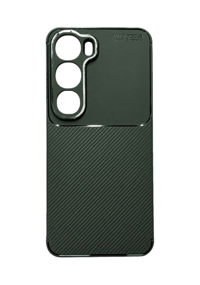 Vivo Y31 5g Kılıf Karbon Silikon Case Yeşil