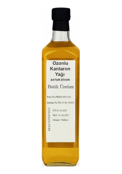 Aktar Diyarı Ozonlu Kantaron Yağı 500 ML