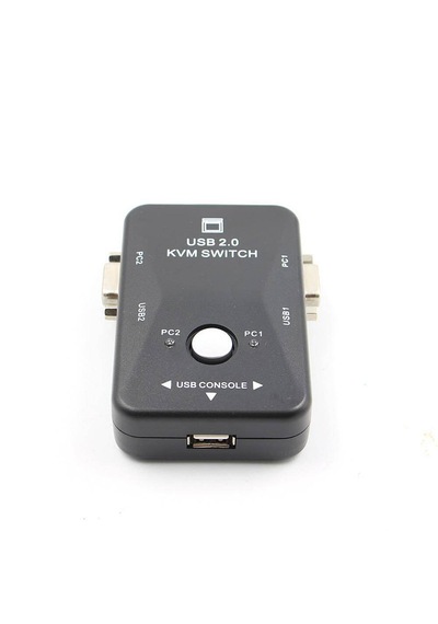 Molix Mx-2740 2 Port Usb 2.0 Manuel Kvm Switch - Vga Ve Usb Klavye Mouse Paylaştırıcı