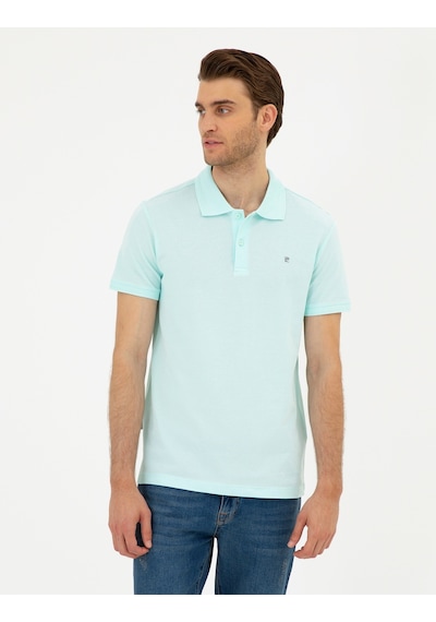 Pierre Cardin Erkek Su Yeşili Tişört Basic 50291625-vr048 Su Yeşili