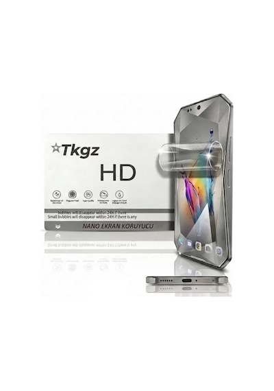 Vivo X300 Fe Uyumlu Nano Ekran Koruyucu Ultra İnce Ekstra Dayanıklı Hd - Tkgz