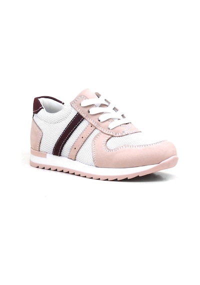 Hakiki Deri Günlük Pembe Kız Çocuk Spor Ayakkabı Sneaker (264720126) Pembe