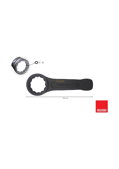 Ceta Form 32 Mm Yıldız Darbeli Çakma Anahtartar B24-32